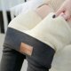 thumbnail image 1 of Leggings de invierno con forro polar de Sherpa para mujer, mallas de Cachemira gruesas elásticas de cintura alta, pantalones térmicos cálidos de felpa-4XL-gris Sincero Electrónica, 1 of 5