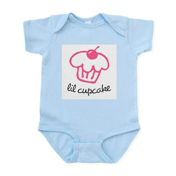 CafePress - Lil Cupcake Onesie - Baby Light Bodysuit, Size Newborn - 24 Months