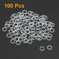 thumbnail image 2 of Uxcell 7.5mm O.D. 1mm Thick Nylon Flat Washers for M5 Screw Bolt, 100 Count, 2 of 6