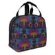 thumbnail image 2 of Disketp Indian Mandalas Dragonfly for Insulated Lunch Bag for Women and Men, Perfect for Work, Hiking, Picnic, 2 of 8