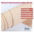 thumbnail image 2 of Veg Tan Tooling Leather 3/4 oz 1.4-1.8mm 2 Piece Special Price, 2 of 10