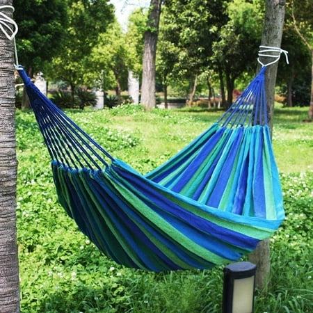 Cotton Hammocks Canvas - Ropes Hammocks Beds Portable Hammocks Amaca Para Patio Patio Furniture Portable Camping Hammocks With Carrying Bag