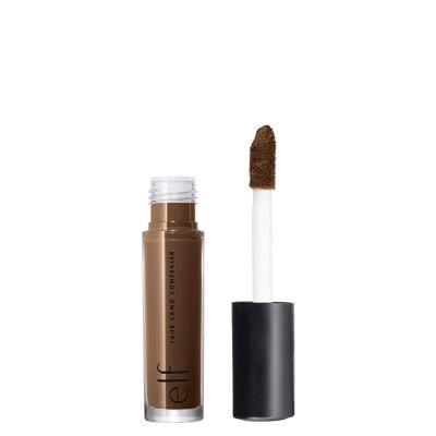 Corrector de camuflaje elf 16HR, cobertura completa y altamente pigmentado, acabado mate, chocolate intenso, 0,203 onzas líquidas (6 ml)
