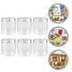 thumbnail image 5 of RomaMX Frascos de plástico para conservas con tapas, contenedores de almacenamiento para el hogar, 6 uds., 250ml, 5 of 7