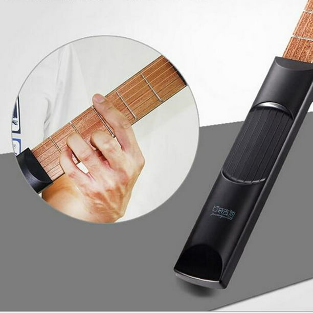 Entrenador De Acordes De Guitarra - Mini Guitarra De 6 Trastes, Portátil, Para Practicar Digitación