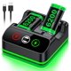 thumbnail image 1 of Paquete de baterías recargables para Xbox CYOYPPY 6200 mWh, paquete de 2, 1 of 7