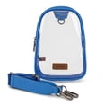 thumbnail image 2 of Wrangler Crossbody Clear Sling Bags for Women Stadium Approved Cross Body Purse for Sports Events Concerts, Blue, 2 of 6