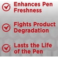 thumbnail image 5 of BIC PrevaGuard Stylo à Bille Clic Stic avec Protection Intégrée pour Éliminer la Croissance des Bactéries, Lot de 12, 5 of 5