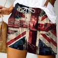 thumbnail image 2 of Winter Saving! Yievot 4th of July Women's Summer Yoga Pants with Pockets Drawstring Workout Shorts Star Printed Women's Casual Sweat Pants Womens 2024 Fashion Clothing on Clearance, 2 of 6