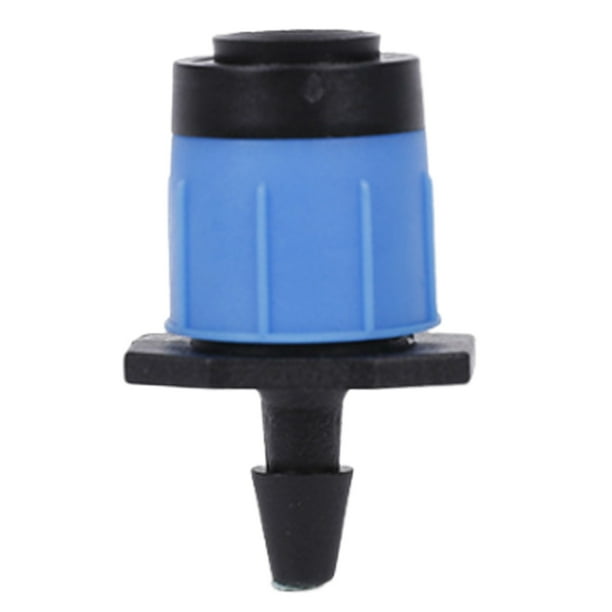 Boquilla giratoria de rociador de jardín con gotero de riego ajustable (azul 100PCS)