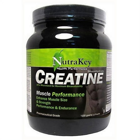 Nutrakey Creatine Monohydrate Powder, 200 Servings