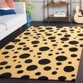 thumbnail image 2 of SAFAVIEH Cambridge Talisha Dot-Print Area Rug, Gold/Black, 6' x 9', 2 of 8