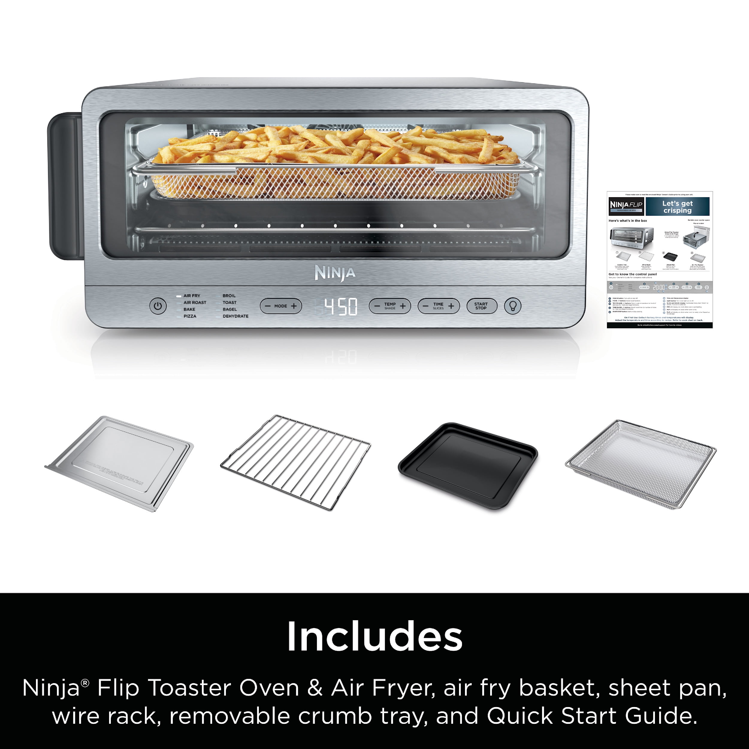 Ninja Flip Toaster Oven Air Fryer, 8-in-1 Kenya Ubuy