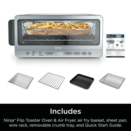 Ninja Flip Toaster Oven & Air Fryer - Gray