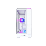 MONTECH KING 45 PRO KING45PW ATX PC Case, Curved Panoramic Glass, 4 ARGB PWM Fan Pre-Installed