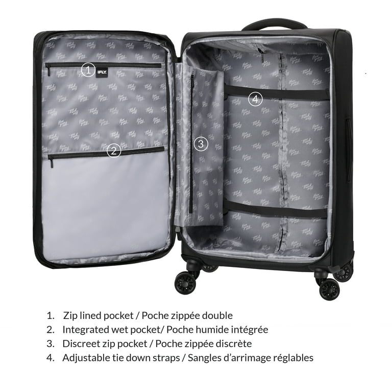 iFLY Softside Fibertech Luggage, 20