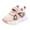 Pink, variant on Linfrsh Toddler Sneakers Light Up Shoes for Girls Boys Hook and Loop Comfortable LED Shoes Non-Slip Shoe Khaki,8