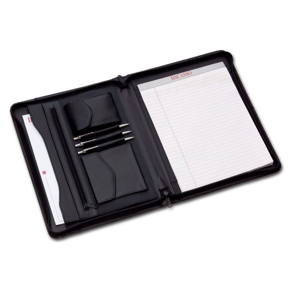 Portafolio De Cartas Dacasso - 8 1/2" X 11" - Negro - 1 Solamente