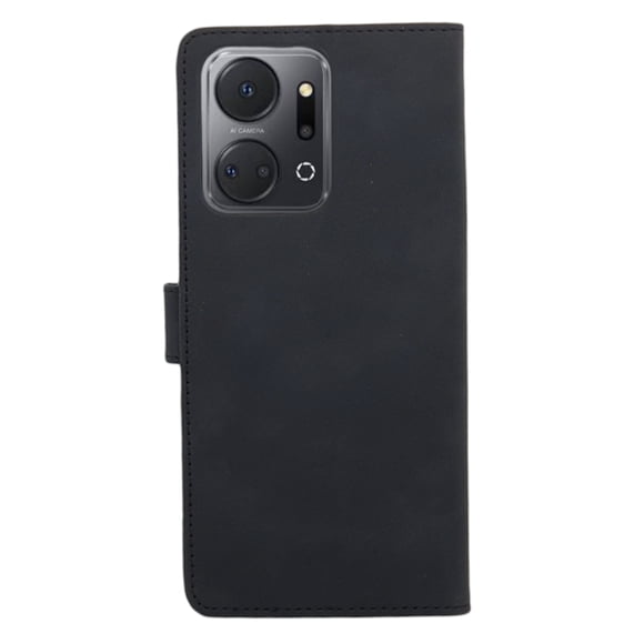 Funda Cartera Suave Cely Vesmir Para Honor X7a Negro Con 2 Micas