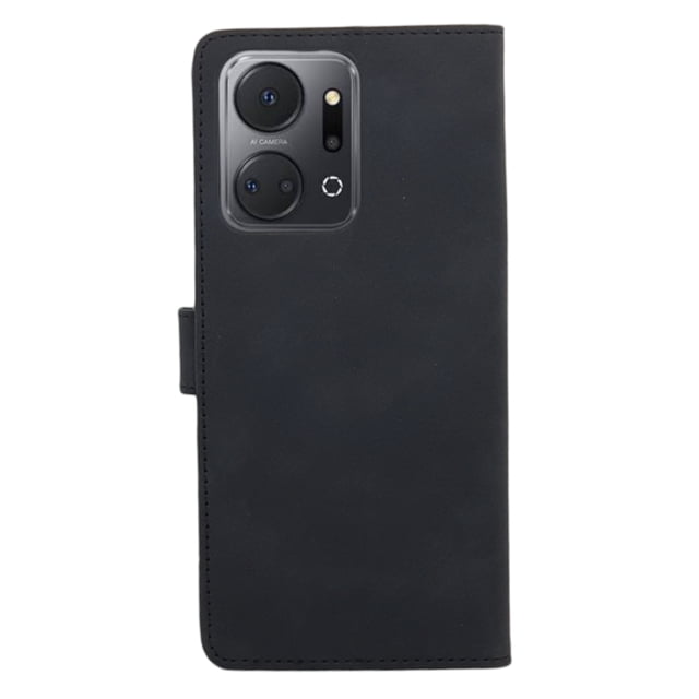 Funda Cartera Suave Cely Vesmir Para Honor X7a Negro Con 2 Micas