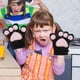 thumbnail image 1 of 1 par de guantes con garra de gato de felpa, guantes con forma de pata de gato para Cosplay, guantes cálidos con garra de Animal, guantes de invierno con pata de Animal, 1 of 3