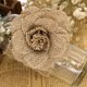 thumbnail image 2 of CRILSTYLEO 4Ud Flores Decorativas De Lino Para En Color Beige Flores Artificiales Duraderas, 2 of 8