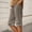 Grey, variant on Women's Shorts Linen Knee Length Shorts Casual Loose Lightweight Summer Beach Pants With Pockets Sleepwear for Women Shorts Set Sports Shorts for Women Women's Short Romper Cardigan for Women Short