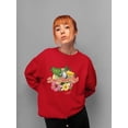 thumbnail image 2 of Tropical Toucan Paradise Vacation Graphic Women's Sweatshirt, 2 of 4