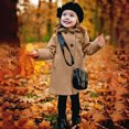 thumbnail image 2 of Vedolay Toddler Kids Winter Jackets 2023 Printing Hooded Zipper Kids Girls Coat Outwear Coffee,120, 2 of 5