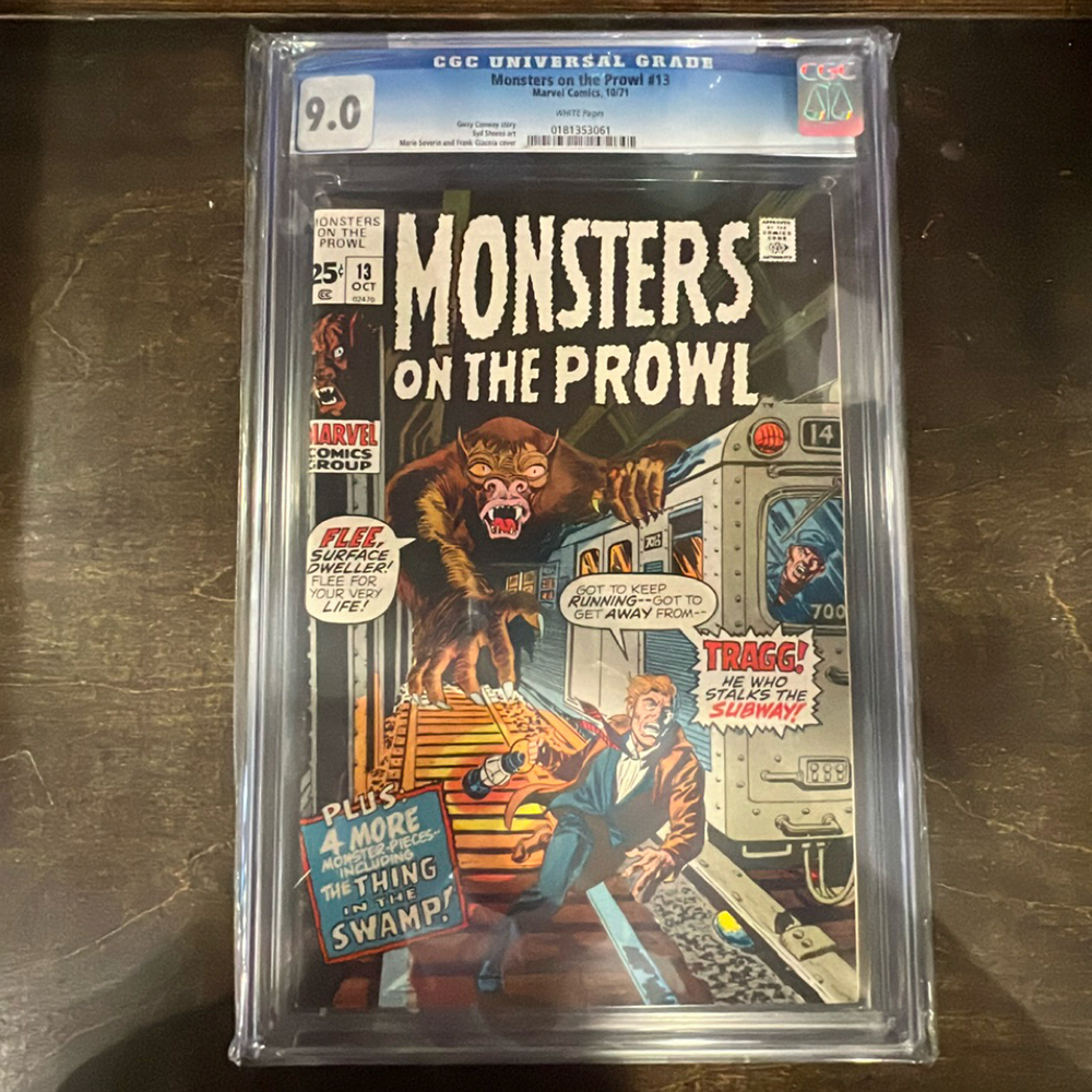 Cover of Monsters on the Prowl #13