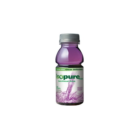 Isopure Plus Nutritional Protein Drink, Grape Frost, 24 - Fluid Ounce