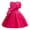 V8-Red, variant on WhouRiu Girls Solid Color Pleated Dress Formal Sleeveless Crew Neck Bow Decorated Party Gown Kids Comfortable Cute Princess Dresses,5-6 Years