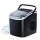 thumbnail image 1 of Máquina de hielo portátil para encimera Simple Deluxe, 26 libras/24 horas, negra, 1 of 7
