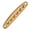 Golden, variant on Zincs Alloy Guitar String Thru Body Plate Guitar Bridge String Thru Body Ferrules Bushing Plate String Through Plate