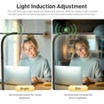 thumbnail image 5 of LED Desk Lamp for Home Office, Eye-Caring Desk Light with Clamp, 24W Double Head Architect Task Lamp Stepless Dimming, Flexible Gooseneck Bright Table Lamp for Study Reading Workbench Drafting, 5 of 7