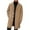 Khaki, variant on TIANZEN Long Overcoat Anorak Jacket Classic Trench Coat For Winter Warmth And Windproof Outerwear Mens Slim Fit Winter Coats Light Weight Rain Coat Warm Winter Coat