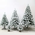 thumbnail image 4 of Árbol de Navidad 60 cm lindejuan con copos de nieve blancos decoración para árbol de Navidad, 4 of 4