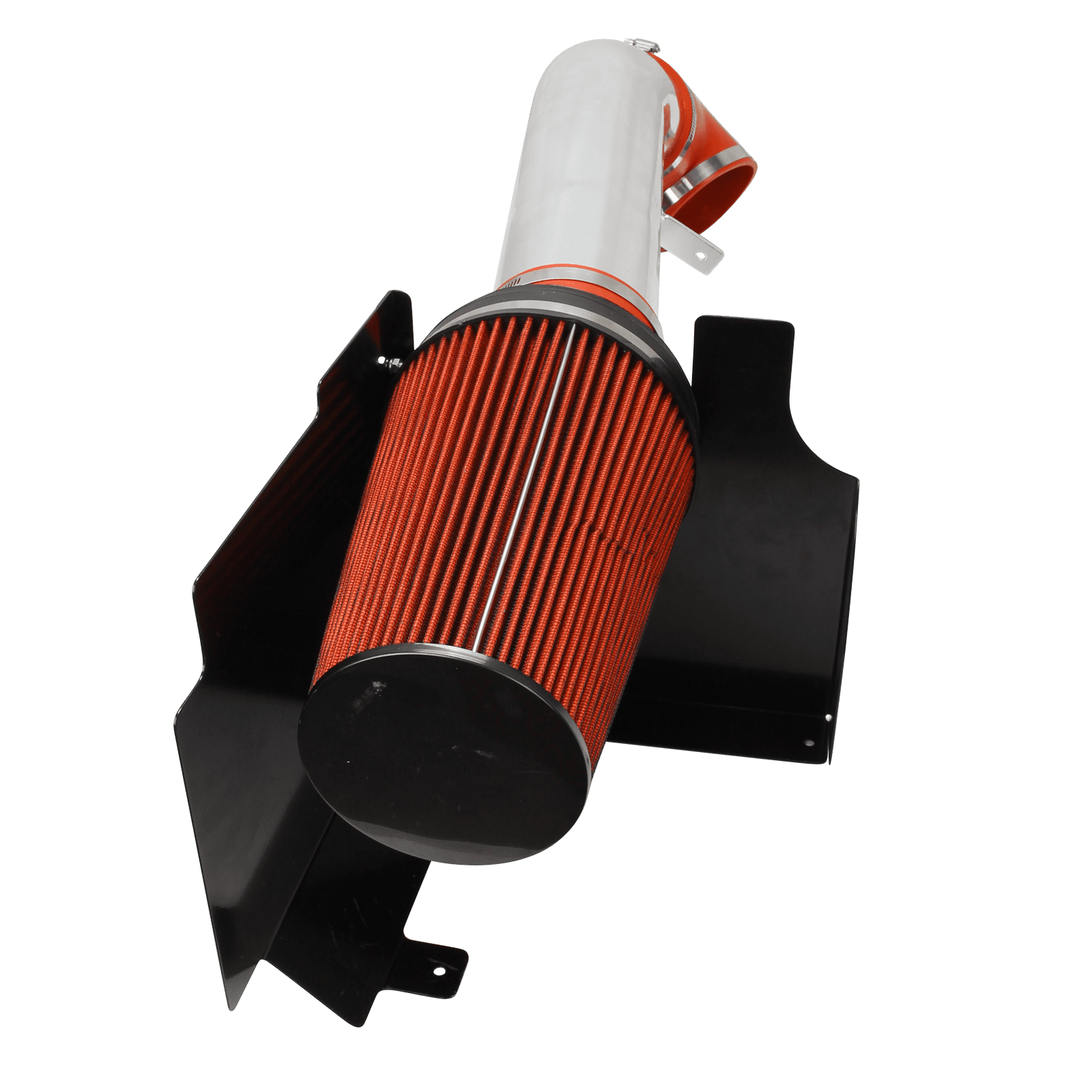 4" Cold Air Intake Kit Heat Shield for 1999-06 GMC Sierra 1500/2500/3500 RED
