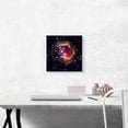 thumbnail image 2 of ARTCANVAS V838 Monocerotis The Bright Red Star Canvas Art Print - Size: 12" x 12" (1.50" Deep), 2 of 9