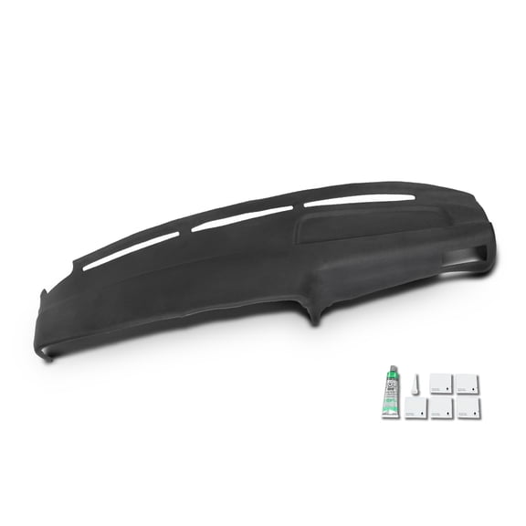TPE Dash Cover Dashboard Black Overlay Fit for 1989-1995 Toyota 4Runner & Pickup Dash Cover Cap