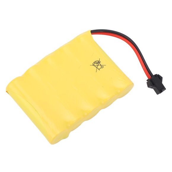 Lithium Rechargeable Battery, Simple Operate RC Cars Rechargeable Battery Safety 6.0V 700mAh with SM 2P Plug for Replacement