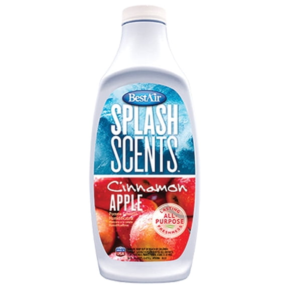 BestAir FSCA Splash Scents Humidifier Scent & Water Treatment, Cinnamon Apple, 16 fl oz