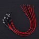 thumbnail image 4 of 50Pcs Diode Wired Luminous Round Head Highlight Straight Plug LED Beads 12V 3mm, 4 of 5