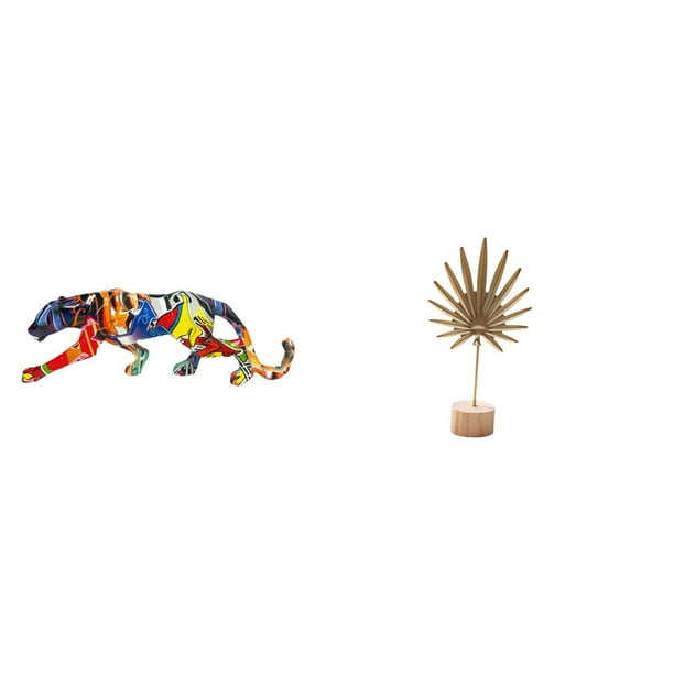 esculturas,estatua de figura decorativa andante,Escultura animal artesanal regalo arte moderno fiesta en casa,Escultura de hoja,Estatua de hoja de metal,escultura de hoja,decoración para el