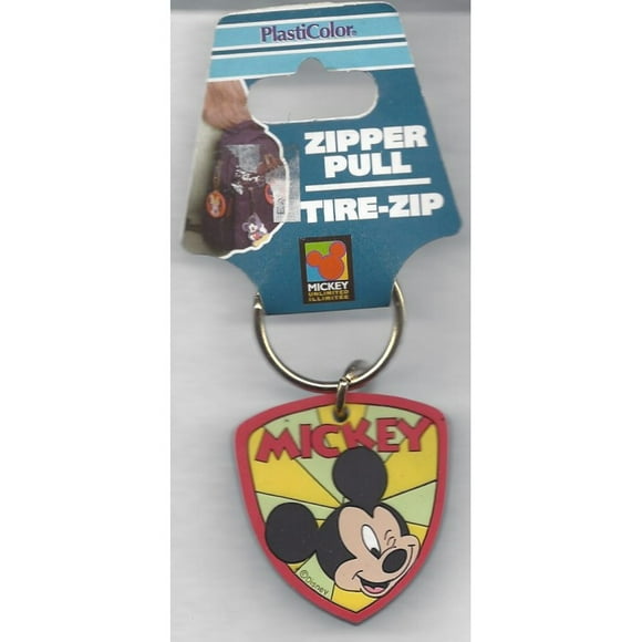 Mickey Mouse Plastisol Key Chain