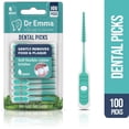thumbnail image 4 of .Dental floss sticks 100 pieces and disposable tongue scrapers 60 pieces, 4 of 4