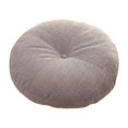 thumbnail image 1 of veasfak Coussin de Sol Rond Coussin de Méditation pour Yoga Canapé-Lit Assise au Sol Bureau Gris Pâle, 1 of 9
