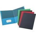 thumbnail image 7 of Business Source Two-Pocket Folders Letter - 8 1/2" x 11" Sheet Size - 125 Sheet Capacity - 2 Internal Pocket(s) - Paper - Assorted - 2.20 lb - Recycled - 25 / Box, 7 of 7