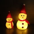thumbnail image 4 of COM1950s Small Christmas Gifts for Kids Christmas Luminous Led Lights Christmas Snowman Desktop Decoration Scene Dress Up Props Party Small Gifts Small Christmas Gift Boxes, 4 of 8