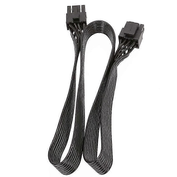 CPU 8 Pin Male to CPU 8 Pin (4+4 pin) Male EPS-12V Motherboard Power Adapter Cable for Corsair Modular Power Supply 60cm